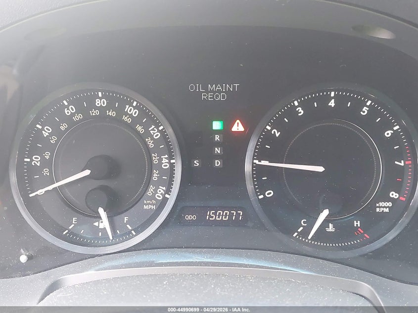 2010 Lexus Is 250c VIN JTHFF2C28A2506343 IAAI salvage auction — FRONT END, Salvage (Georgia), sold $1,150 on 2026-07-09 (photo 7)