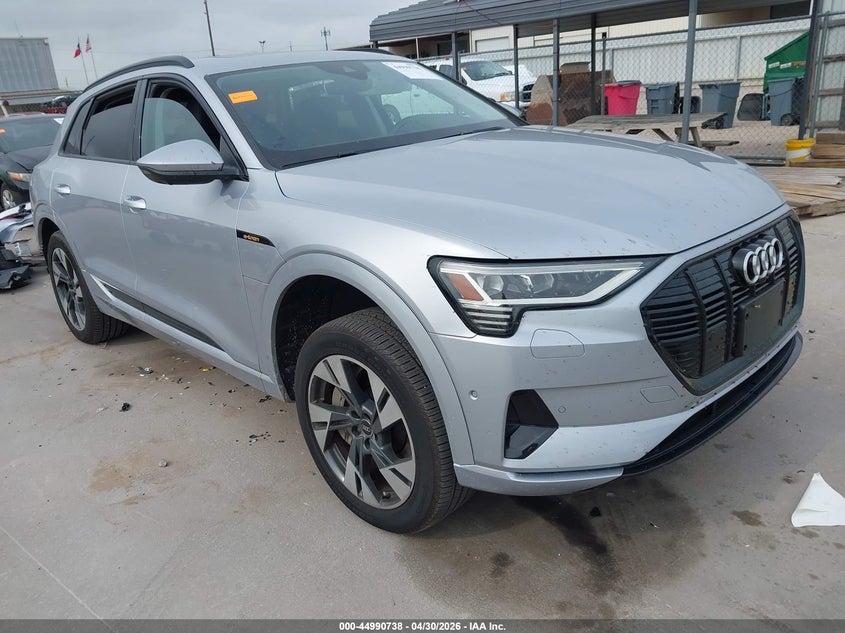 2021 Audi E-tron VIN WA1AAAGE0MB025624 IAAI salvage auction — REAR END, Original (Texas), sold $14,400 on 2026-07-23 (photo 1)