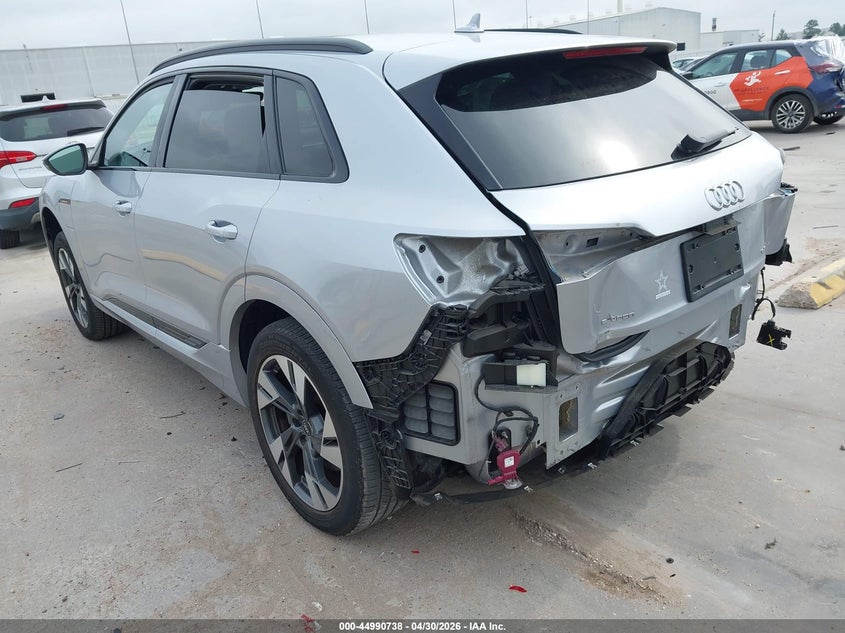 2021 Audi E-tron VIN WA1AAAGE0MB025624 IAAI salvage auction — REAR END, Original (Texas), sold $14,400 on 2026-07-23 (photo 3)