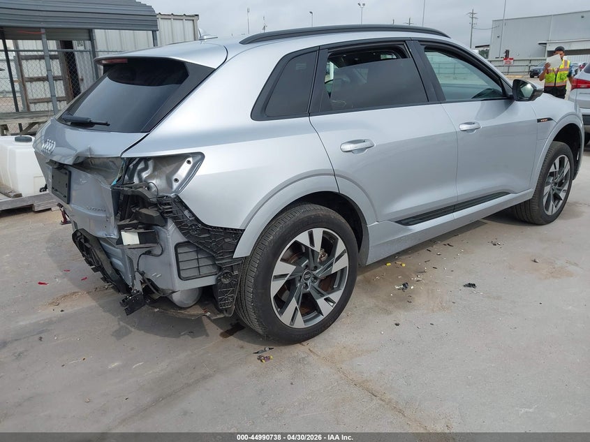2021 Audi E-tron VIN WA1AAAGE0MB025624 IAAI salvage auction — REAR END, Original (Texas), sold $14,400 on 2026-07-23 (photo 4)