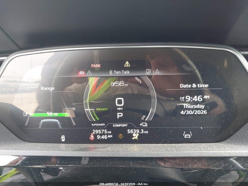 2021 Audi E-tron VIN WA1AAAGE0MB025624 IAAI salvage auction — REAR END, Original (Texas), sold $14,400 on 2026-07-23 (photo 7)