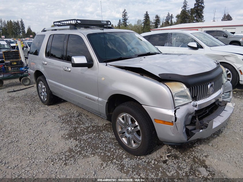 2010 Mercury Mountaineer VIN 4M2EN4J89AUJ04347 IAAI salvage auction — FRONT END, Bill Of Sale (Washington), sold $325 on 2026-07-22 (photo 1)