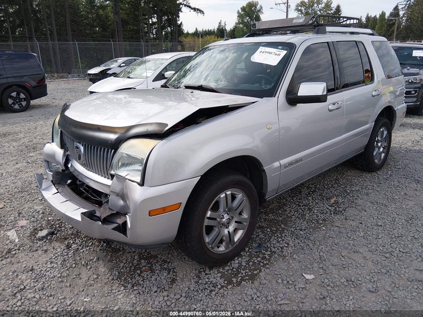 2010 Mercury Mountaineer VIN 4M2EN4J89AUJ04347 IAAI salvage auction — FRONT END, Bill Of Sale (Washington), sold $325 on 2026-07-22 (photo 2)