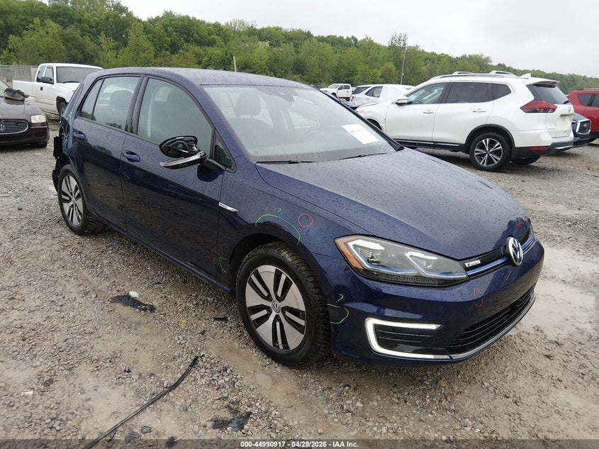 2019 Volkswagen E-golf VIN WVWPR7AU9KW909577 IAAI salvage auction — REAR END, Salvage (Ohio), sold $5,050 on 2026-07-16 (photo 1)