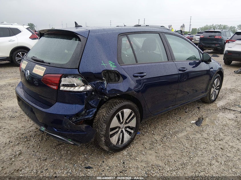 2019 Volkswagen E-golf VIN WVWPR7AU9KW909577 IAAI salvage auction — REAR END, Salvage (Ohio), sold $5,050 on 2026-07-16 (photo 4)