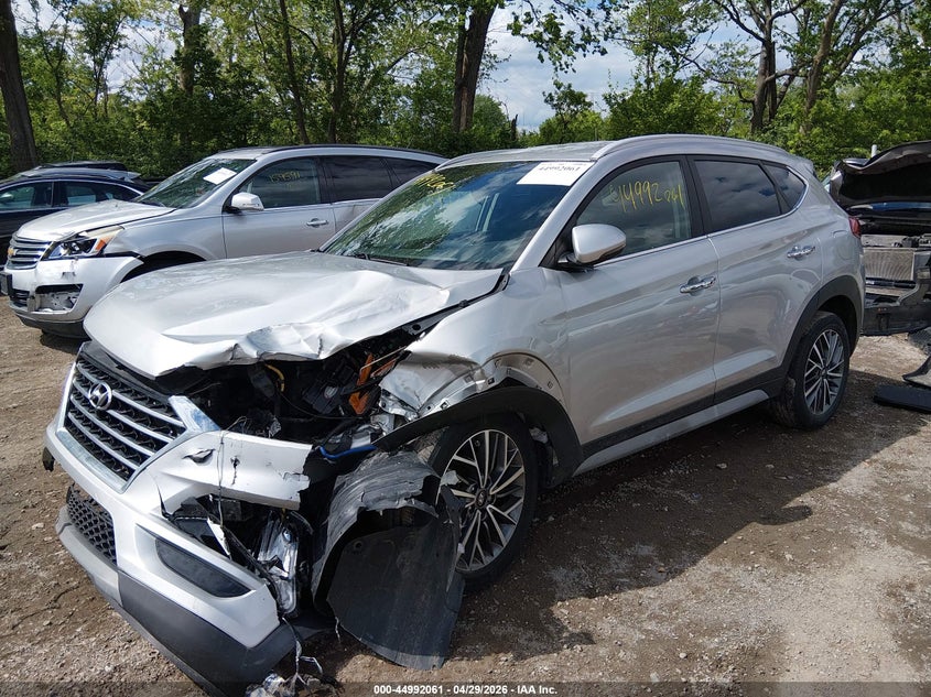 2020 Hyundai Tucson VIN KM8J33AL2LU254923 IAAI salvage auction — FRONT END, Salvage (Indiana), sold $2,950 on 2026-07-08 (photo 2)