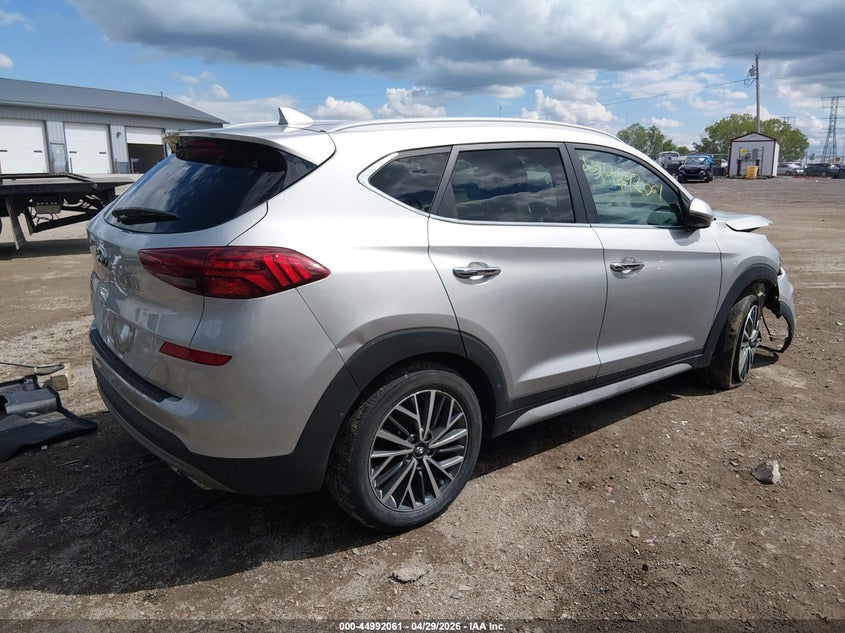 2020 Hyundai Tucson VIN KM8J33AL2LU254923 IAAI salvage auction — FRONT END, Salvage (Indiana), sold $2,950 on 2026-07-08 (photo 4)