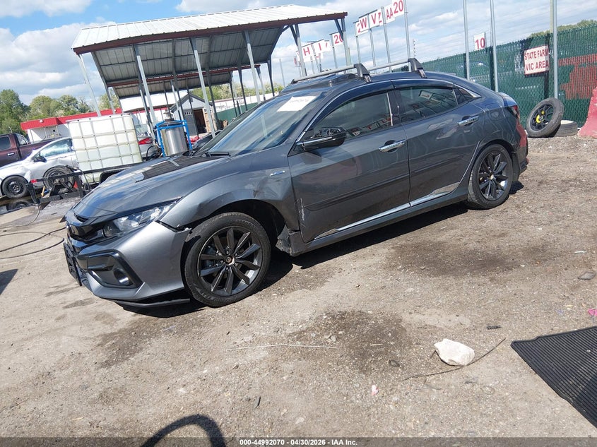 2020 Honda Civic VIN SHHFK7H83LU411520 IAAI salvage auction — FRONT END, Salvage - Greater Than 75% (Maryland), sold $2,750 on 2026-07-30 (photo 2)