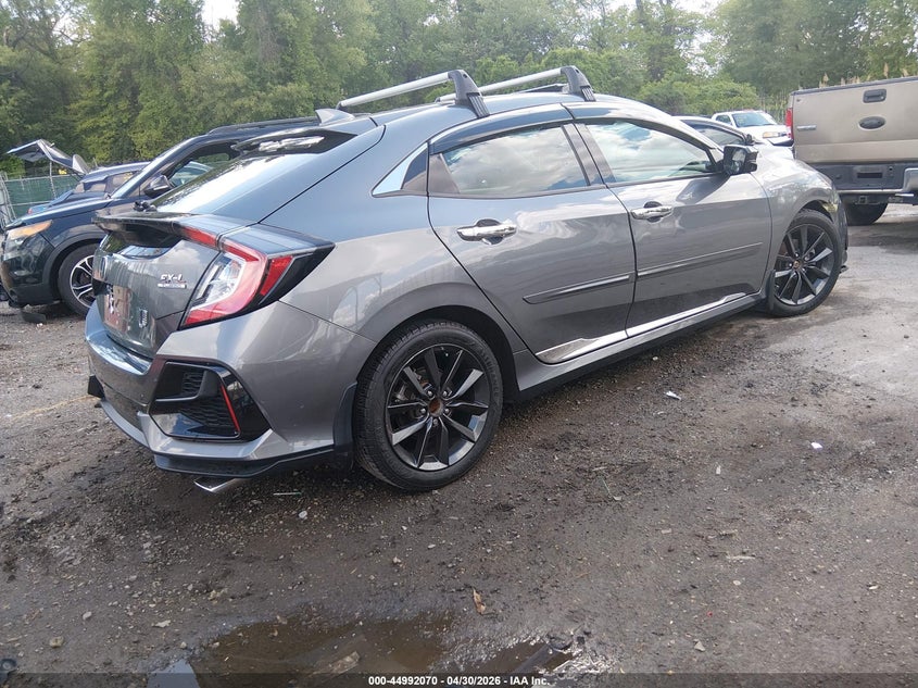 2020 Honda Civic VIN SHHFK7H83LU411520 IAAI salvage auction — FRONT END, Salvage - Greater Than 75% (Maryland), sold $2,750 on 2026-07-30 (photo 4)