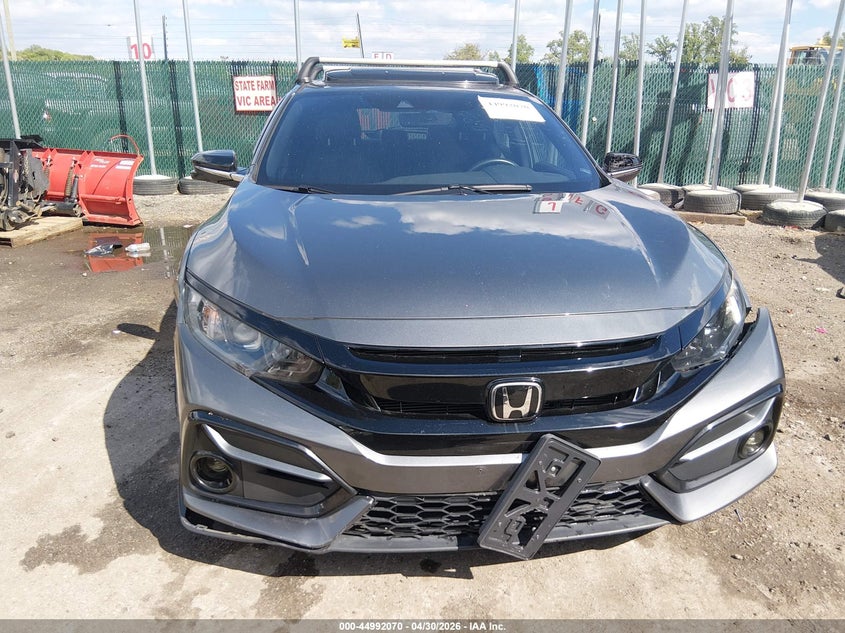 2020 Honda Civic VIN SHHFK7H83LU411520 IAAI salvage auction — FRONT END, Salvage - Greater Than 75% (Maryland), sold $2,750 on 2026-07-30 (photo 6)