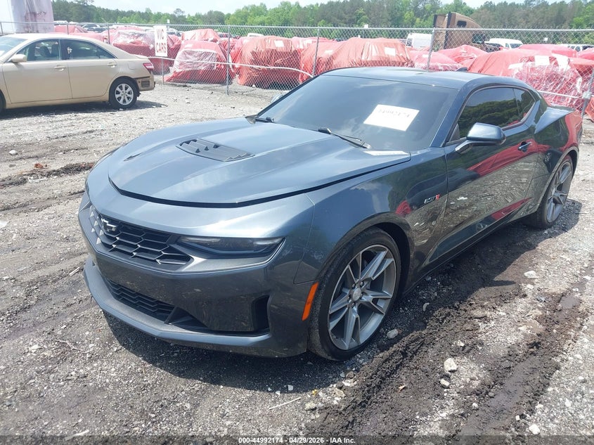 2020 Chevrolet Camaro VIN 1G1FF1R75L0128584 IAAI salvage auction — SIDE, Salvage Title, sold $8,400 on 2026-07-09 (photo 2)