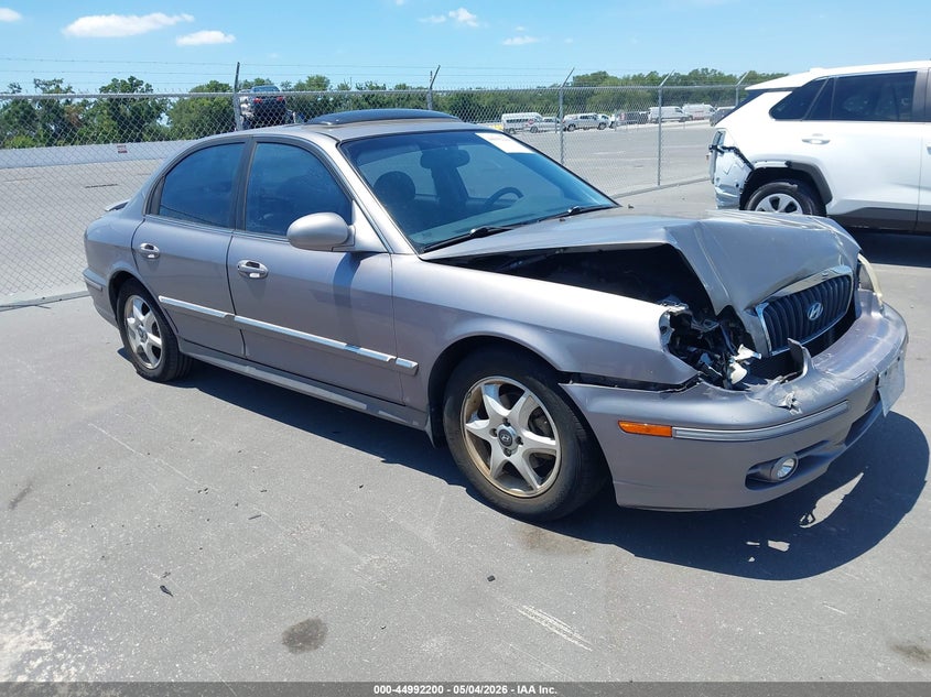 2005 Hyundai Sonata VIN KMHWF35H55A207246 IAAI salvage auction — FRONT END, Rebuildable (Florida), sold $250 on 2026-07-06 (photo 1)