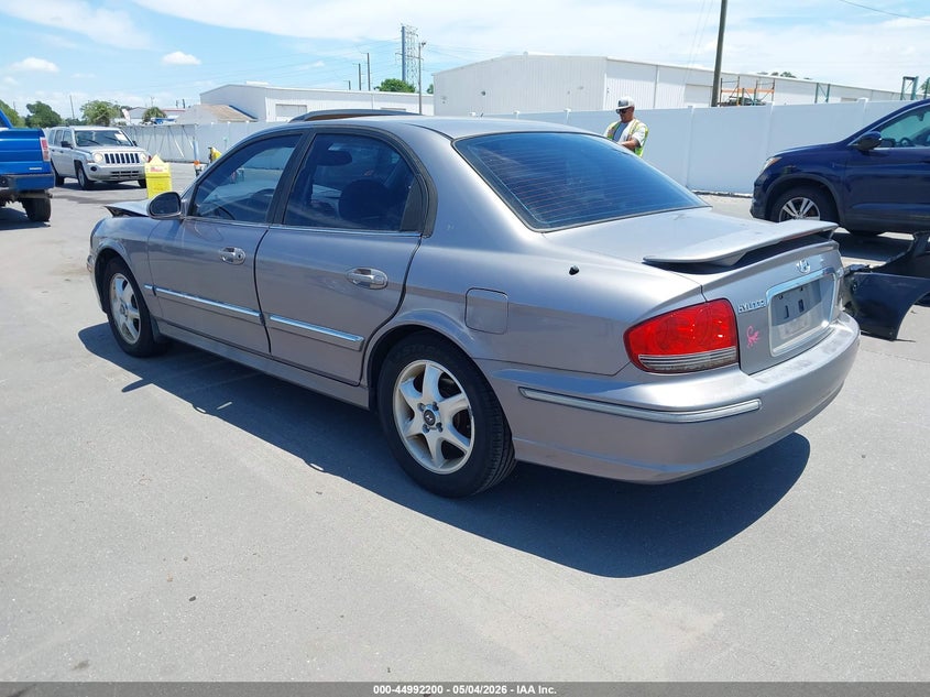 2005 Hyundai Sonata VIN KMHWF35H55A207246 IAAI salvage auction — FRONT END, Rebuildable (Florida), sold $250 on 2026-07-06 (photo 3)