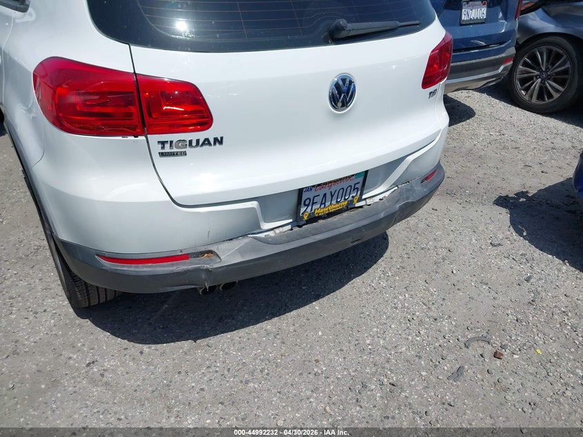 2017 Volkswagen Tiguan VIN WVGAV7AX9HK046870 IAAI salvage auction — REAR END, Salvage Certificate (California), sold $1,700 on 2026-08-19 (photo 6)