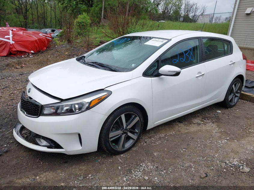 2017 Kia Forte VIN KNAFX5A82H5709032 IAAI salvage auction — FRONT END, Salvage Title, sold $1,250 on 2026-07-07 (photo 2)