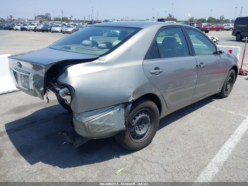 2006 Toyota Camry VIN 4T1BE32K56U703228 IAAI salvage auction — REAR END, Salvage (California), sold $475 on 2026-07-09 (photo 4)