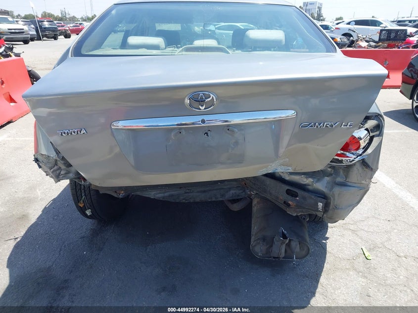 2006 Toyota Camry VIN 4T1BE32K56U703228 IAAI salvage auction — REAR END, Salvage (California), sold $475 on 2026-07-09 (photo 6)
