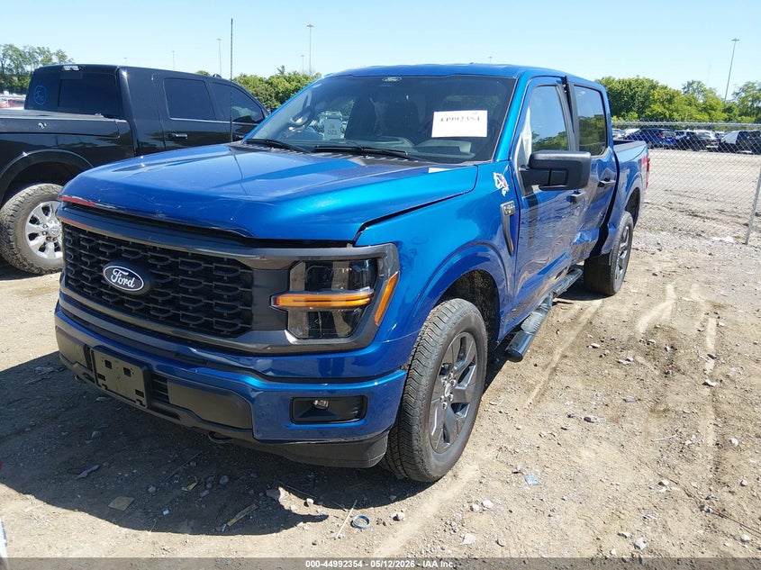 2025 Ford F-150 VIN 1FTFW2L56SKE92407 IAAI salvage auction — SIDE, Salvage (Tennessee), sold $16,700 on 2026-07-31 (photo 2)