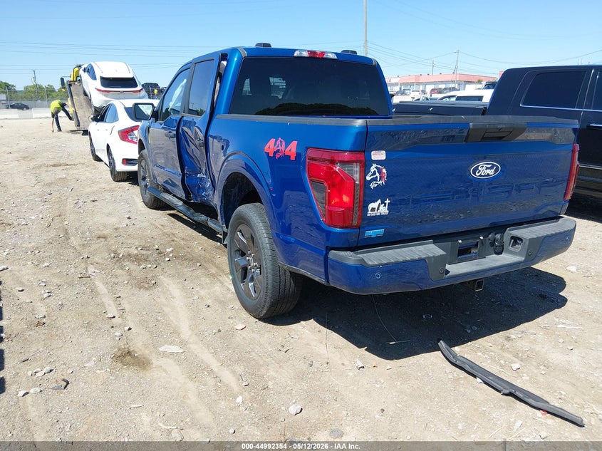 2025 Ford F-150 VIN 1FTFW2L56SKE92407 IAAI salvage auction — SIDE, Salvage (Tennessee), sold $16,700 on 2026-07-31 (photo 3)