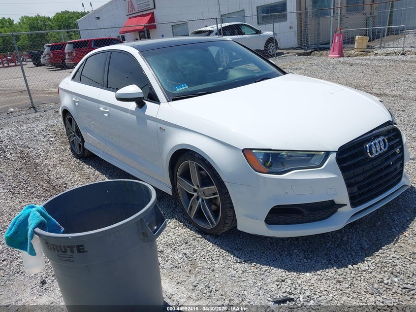 2016 Audi A3 VIN WAUA7GFF6G1070754 IAAI salvage auction — LEFT FRONT, Salvage (Tennessee), sold $1,200 on 2026-07-09 (photo 1)
