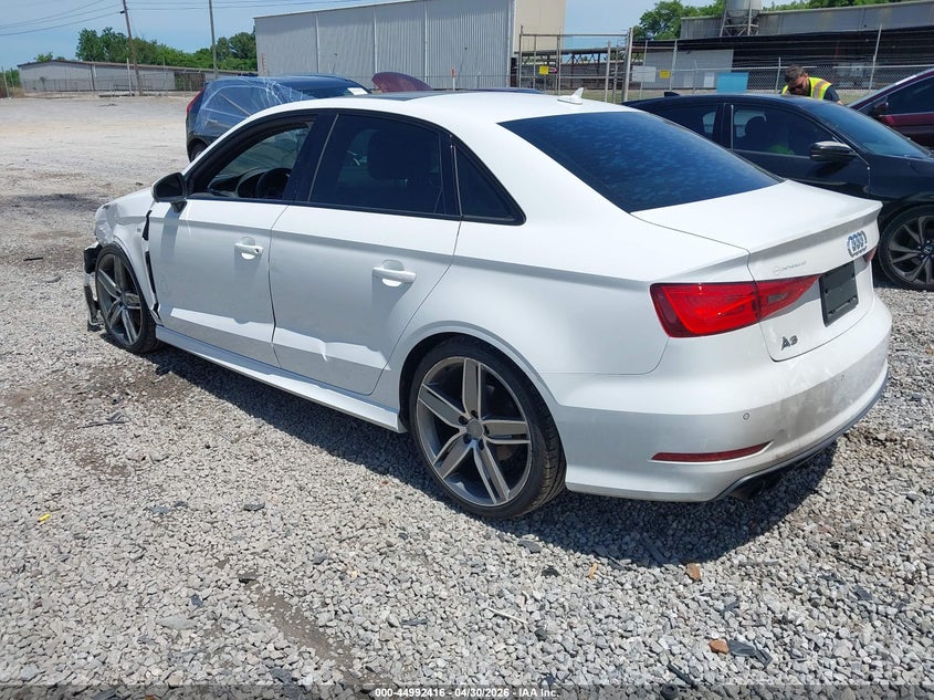 2016 Audi A3 VIN WAUA7GFF6G1070754 IAAI salvage auction — LEFT FRONT, Salvage (Tennessee), sold $1,200 on 2026-07-09 (photo 3)