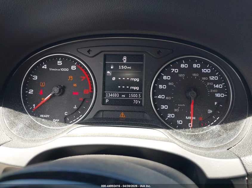 2016 Audi A3 VIN WAUA7GFF6G1070754 IAAI salvage auction — LEFT FRONT, Salvage (Tennessee), sold $1,200 on 2026-07-09 (photo 7)