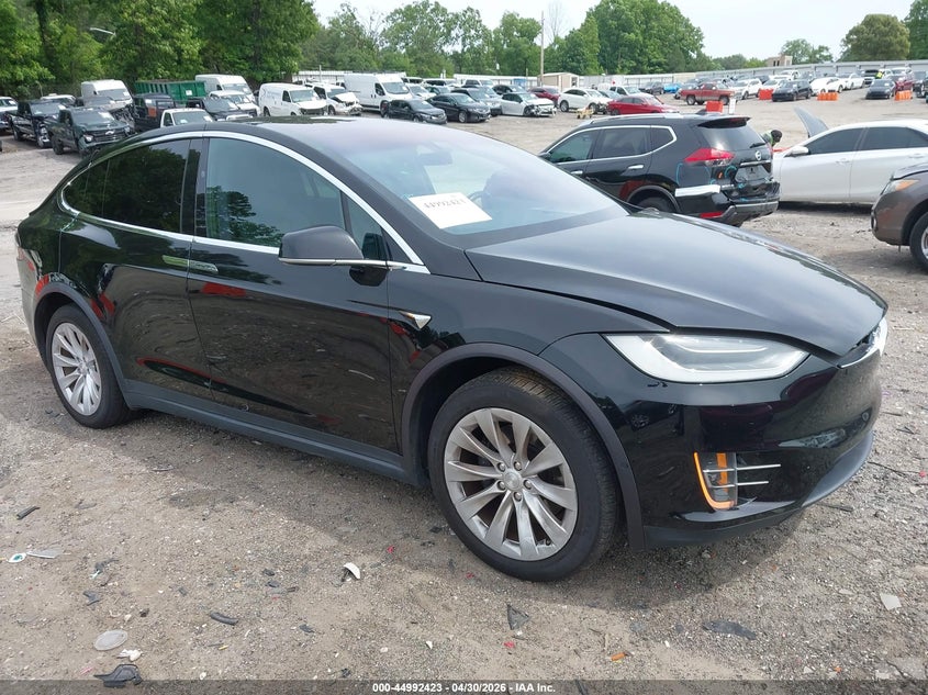 2020 Tesla Model x VIN 5YJXCDE26LF221325 IAAI salvage auction — REAR END, Salvage (Georgia), sold $9,000 on 2026-07-19 (photo 1)