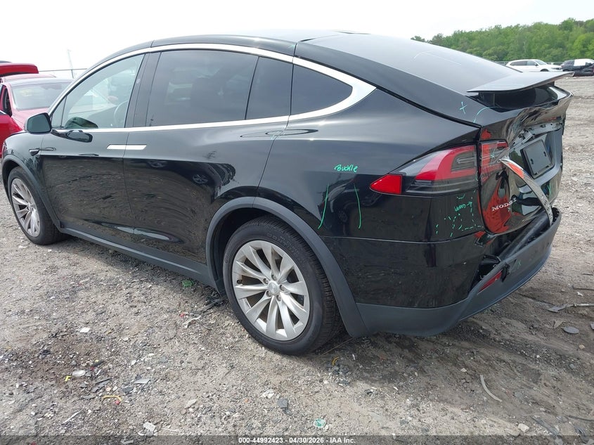2020 Tesla Model x VIN 5YJXCDE26LF221325 IAAI salvage auction — REAR END, Salvage (Georgia), sold $9,000 on 2026-07-19 (photo 3)