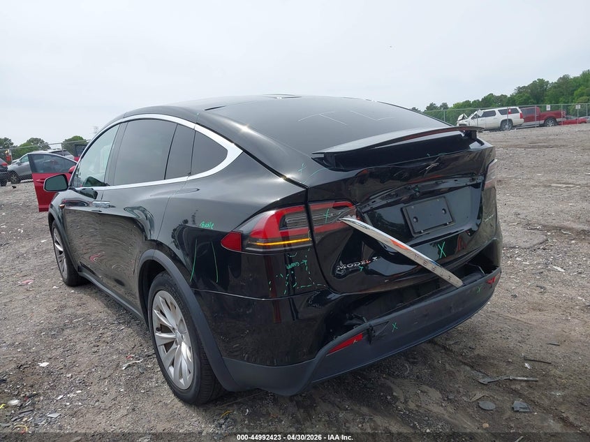 2020 Tesla Model x VIN 5YJXCDE26LF221325 IAAI salvage auction — REAR END, Salvage (Georgia), sold $9,000 on 2026-07-19 (photo 6)