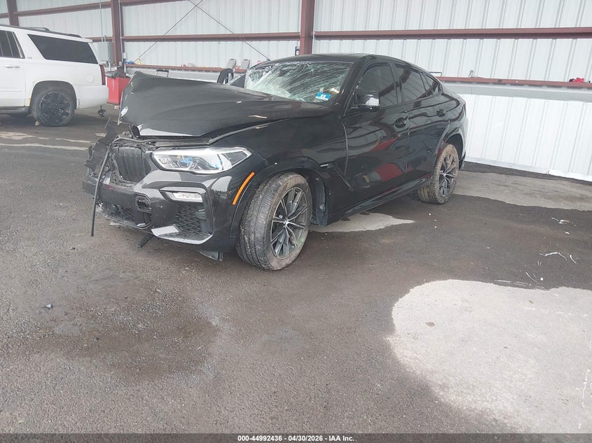 2020 BMW X6 VIN 5UXCY8C03L9D45363 IAAI salvage auction — FRONT END, Salvage (New Jersey), sold $6,500 on 2026-08-02 (photo 2)