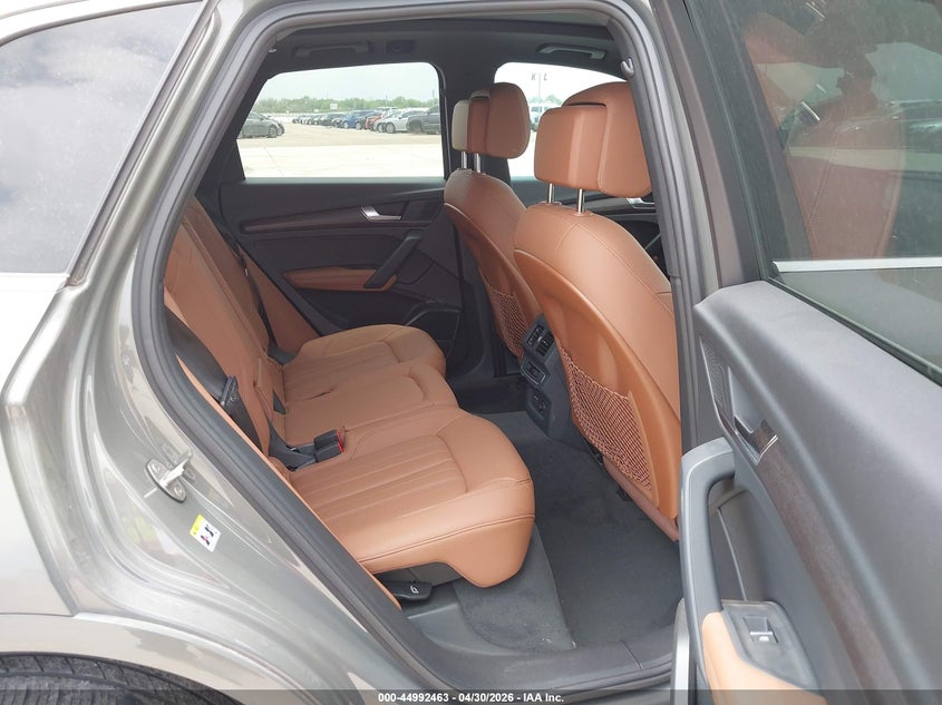2023 Audi Q5 VIN WA1EAAFY0P2009523 IAAI salvage auction — LEFT FRONT, Original (Texas), sold $18,050 on 2026-07-20 (photo 8)