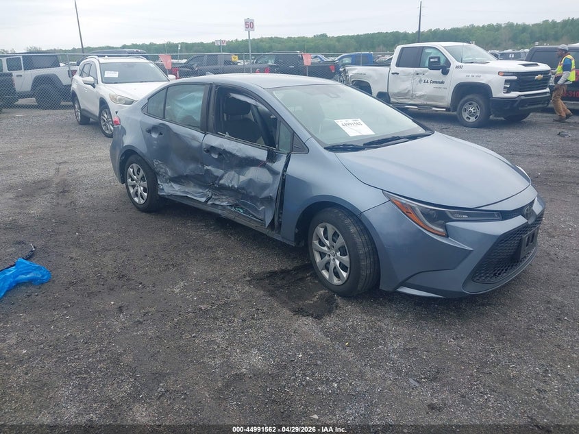 2021 Toyota Corolla VIN 5YFEPMAE6MP188392 IAAI salvage auction — RIGHT SIDE, Salvage - Greater Than 75% (Maryland), sold $3,850 on 2026-07-16 (photo 1)
