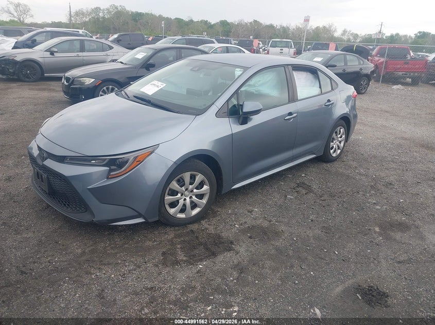 2021 Toyota Corolla VIN 5YFEPMAE6MP188392 IAAI salvage auction — RIGHT SIDE, Salvage - Greater Than 75% (Maryland), sold $3,850 on 2026-07-16 (photo 2)