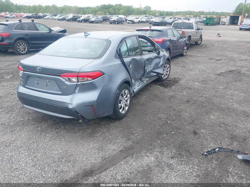 2021 Toyota Corolla VIN 5YFEPMAE6MP188392 IAAI salvage auction — RIGHT SIDE, Salvage - Greater Than 75% (Maryland), sold $3,850 on 2026-07-16 (photo 4)