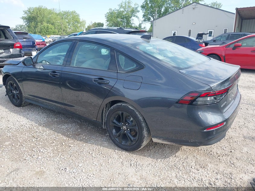 2025 Honda Accord VIN 1HGCY1F49SA069919 IAAI salvage auction — FRONT END, Salvage (Ohio), sold $9,900 on 2026-07-29 (photo 3)