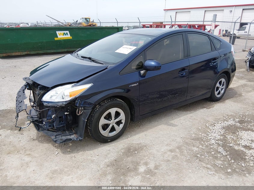 2012 Toyota Prius VIN JTDKN3DUXC1548739 IAAI salvage auction — FRONT END, Salvage (Kansas), sold $900 on 2026-08-02 (photo 2)
