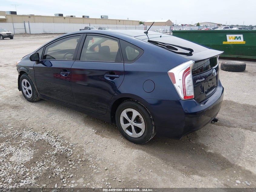 2012 Toyota Prius VIN JTDKN3DUXC1548739 IAAI salvage auction — FRONT END, Salvage (Kansas), sold $900 on 2026-08-02 (photo 3)