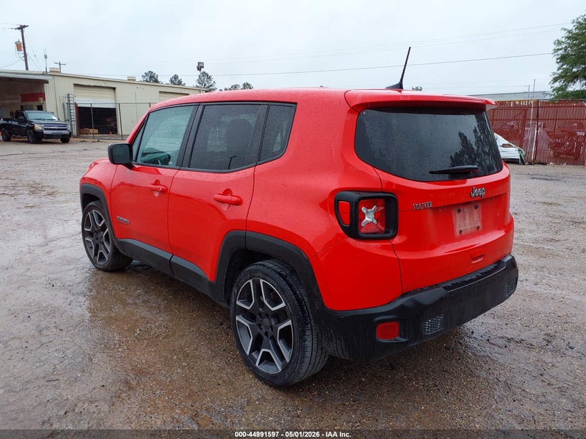 2021 Jeep Renegade VIN ZACNJCAB6MPM48700 IAAI salvage auction — RIGHT FRONT, Original (Texas), sold $2,150 on 2026-07-30 (photo 3)