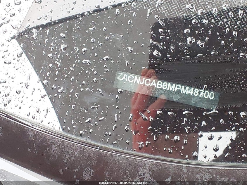 2021 Jeep Renegade VIN ZACNJCAB6MPM48700 IAAI salvage auction — RIGHT FRONT, Original (Texas), sold $2,150 on 2026-07-30 (photo 9)