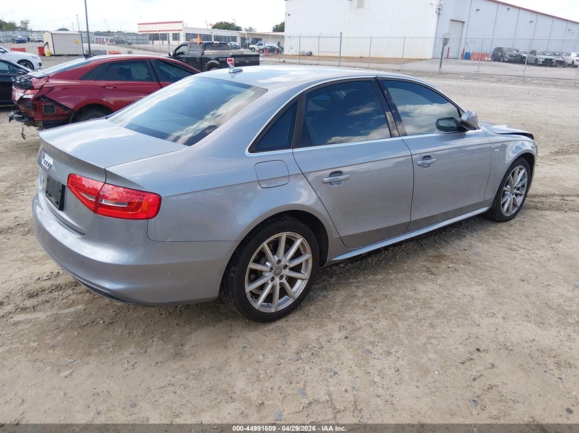 2015 Audi A4 VIN WAUAFAFL7FN017073 IAAI salvage auction — FRONT END, Salvage (Georgia), sold $1,400 on 2026-07-09 (photo 4)