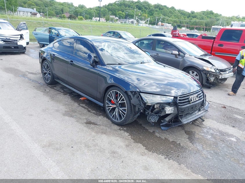 2017 Audi A7 VIN WAUW2AFC5HN082573 IAAI salvage auction — FRONT END, Salvage (Missouri), sold $3,250 on 2026-07-07 (photo 1)