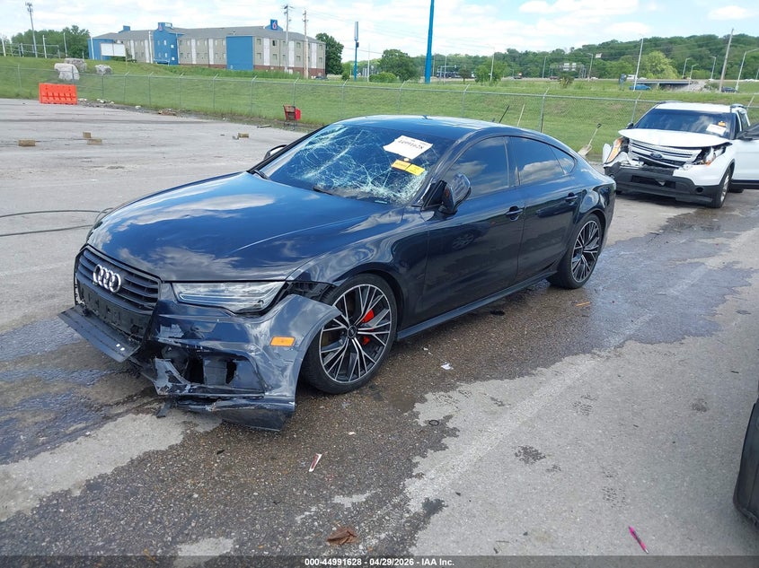 2017 Audi A7 VIN WAUW2AFC5HN082573 IAAI salvage auction — FRONT END, Salvage (Missouri), sold $3,250 on 2026-07-07 (photo 2)
