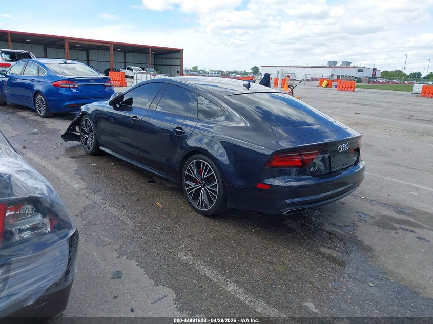 2017 Audi A7 VIN WAUW2AFC5HN082573 IAAI salvage auction — FRONT END, Salvage (Missouri), sold $3,250 on 2026-07-07 (photo 3)