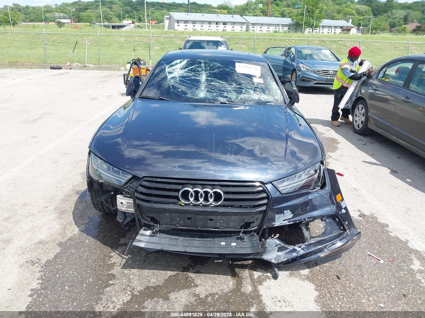 2017 Audi A7 VIN WAUW2AFC5HN082573 IAAI salvage auction — FRONT END, Salvage (Missouri), sold $3,250 on 2026-07-07 (photo 6)