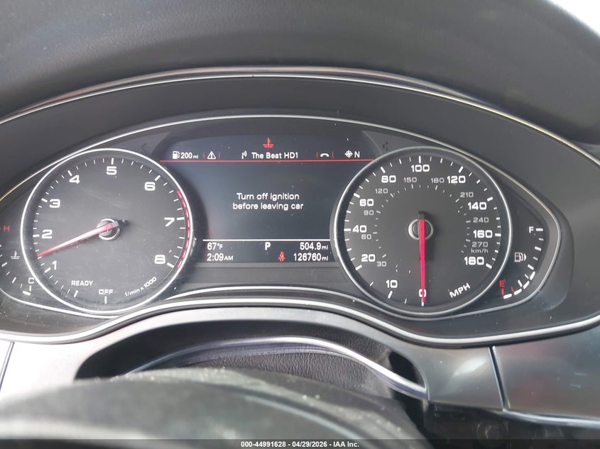 2017 Audi A7 VIN WAUW2AFC5HN082573 IAAI salvage auction — FRONT END, Salvage (Missouri), sold $3,250 on 2026-07-07 (photo 7)