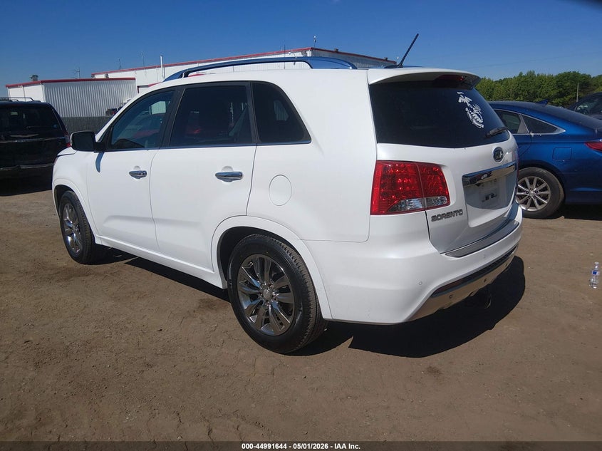 2013 Kia Sorento VIN 5XYKW4A21DG400017 IAAI salvage auction — RIGHT FRONT, Salvage - Greater Than 75% (Maryland), sold $1,800 on 2026-07-09 (photo 3)