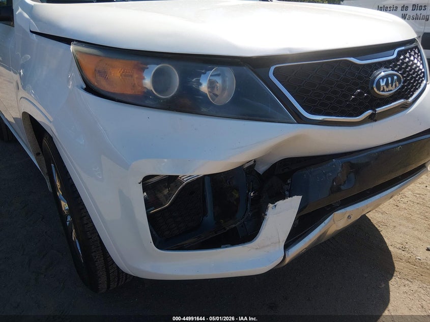 2013 Kia Sorento VIN 5XYKW4A21DG400017 IAAI salvage auction — RIGHT FRONT, Salvage - Greater Than 75% (Maryland), sold $1,800 on 2026-07-09 (photo 6)
