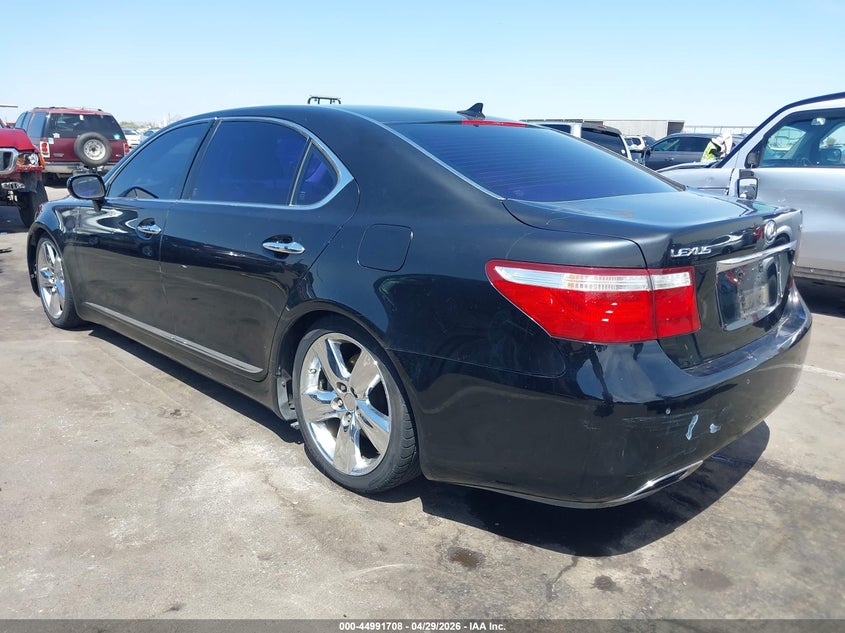 2007 Lexus Ls 460 VIN JTHGL46F575019552 IAAI salvage auction — LEFT FRONT, Salvage (Arizona), sold $950 on 2026-07-07 (photo 3)