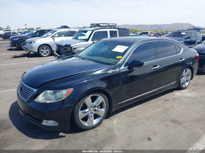 2007 Lexus Ls 460 VIN JTHGL46F575019552 IAAI salvage auction — LEFT FRONT, Salvage (Arizona), sold $950 on 2026-07-07 (photo 6)
