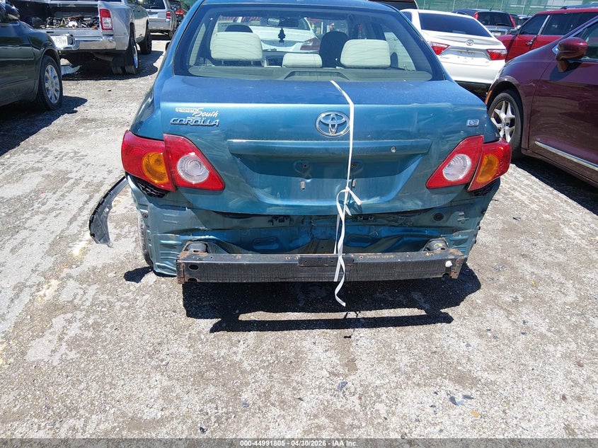 2010 Toyota Corolla VIN JTDBU4EE9A9112527 IAAI salvage auction — REAR END, Salvage (Kentucky), sold $1,150 on 2026-07-16 (photo 6)